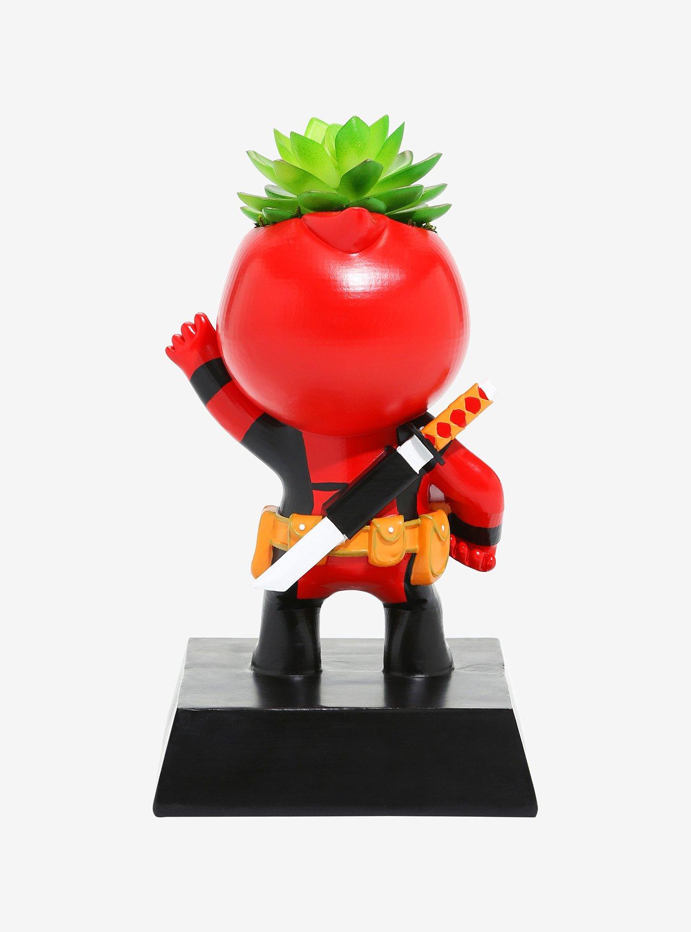 Marvel Deadpool Chibi Faux Succulent Planter - BoxLunch Exclusive, , alternate