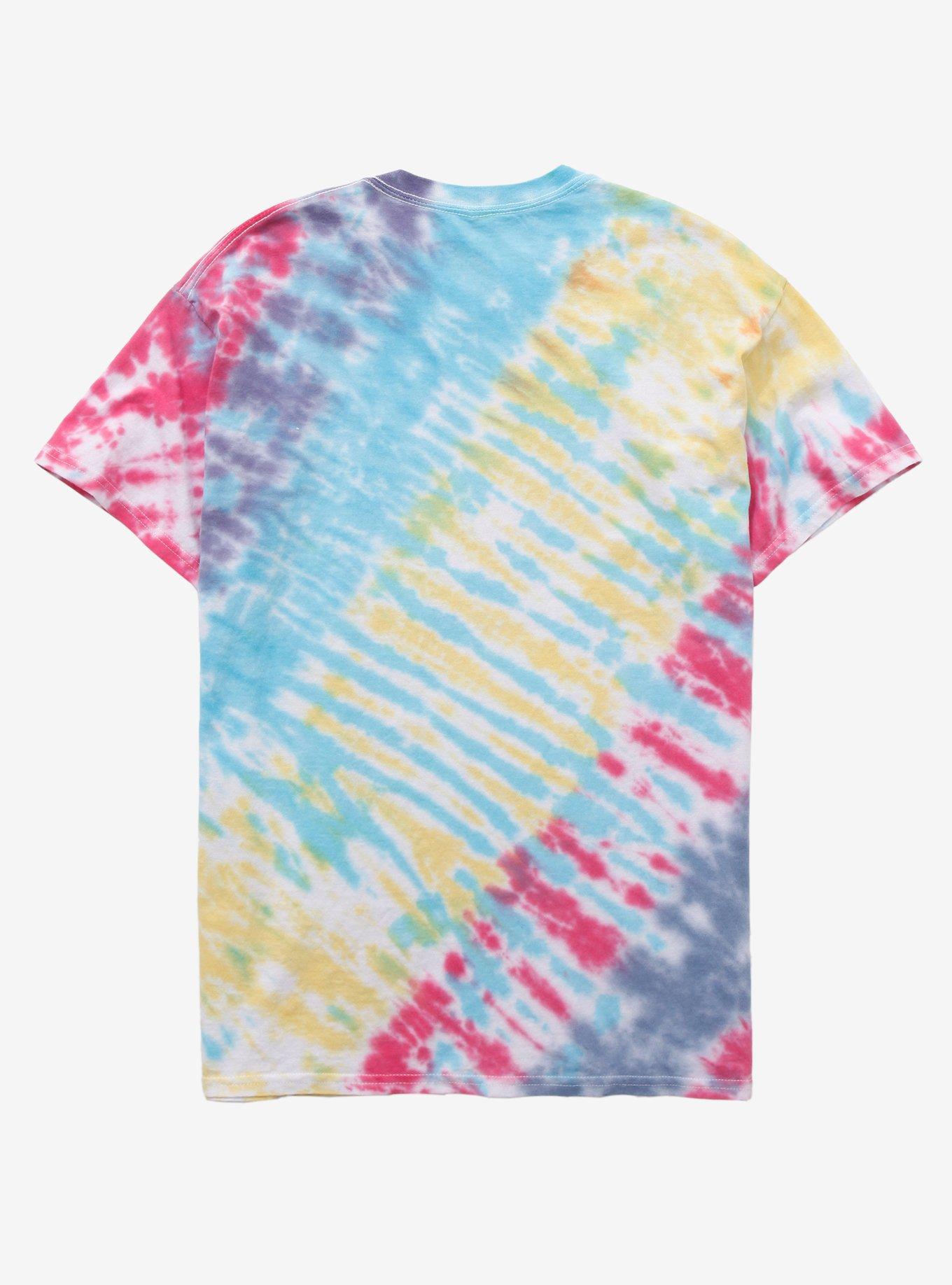 The Beatles Silhouette Tie-Dye T-Shirt, MULTI, alternate