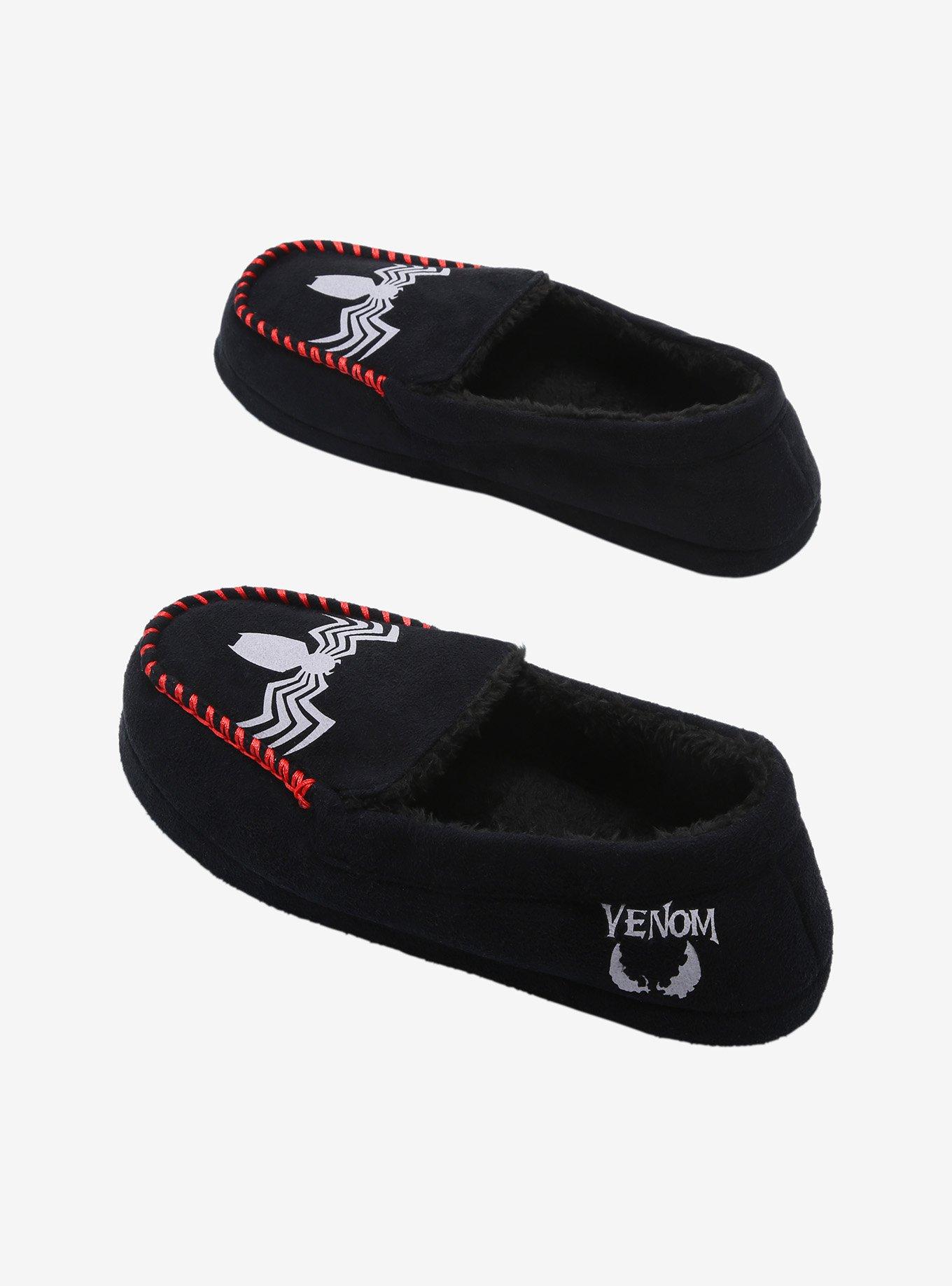 Marvel Venom Red Stitch Slippers, MULTI, alternate