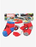 Spider-Man Face & Logo Infant Sock Set - BoxLunch Exclusive, , alternate