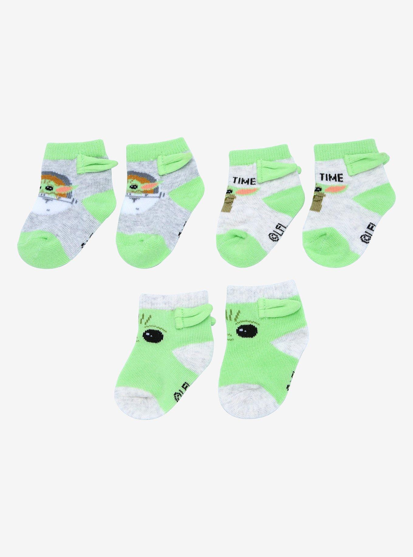 Star Wars The Mandalorian The Child Infant Sock Set - BoxLunch Exclusive, , alternate
