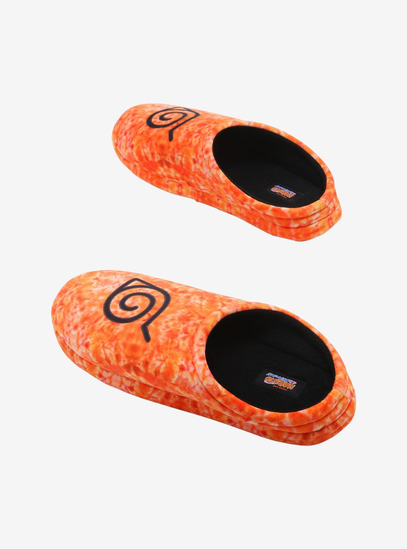 Naruto Shippuden Tie-Dye Hidden Leaf Village Slippers, TIE DYE, alternate