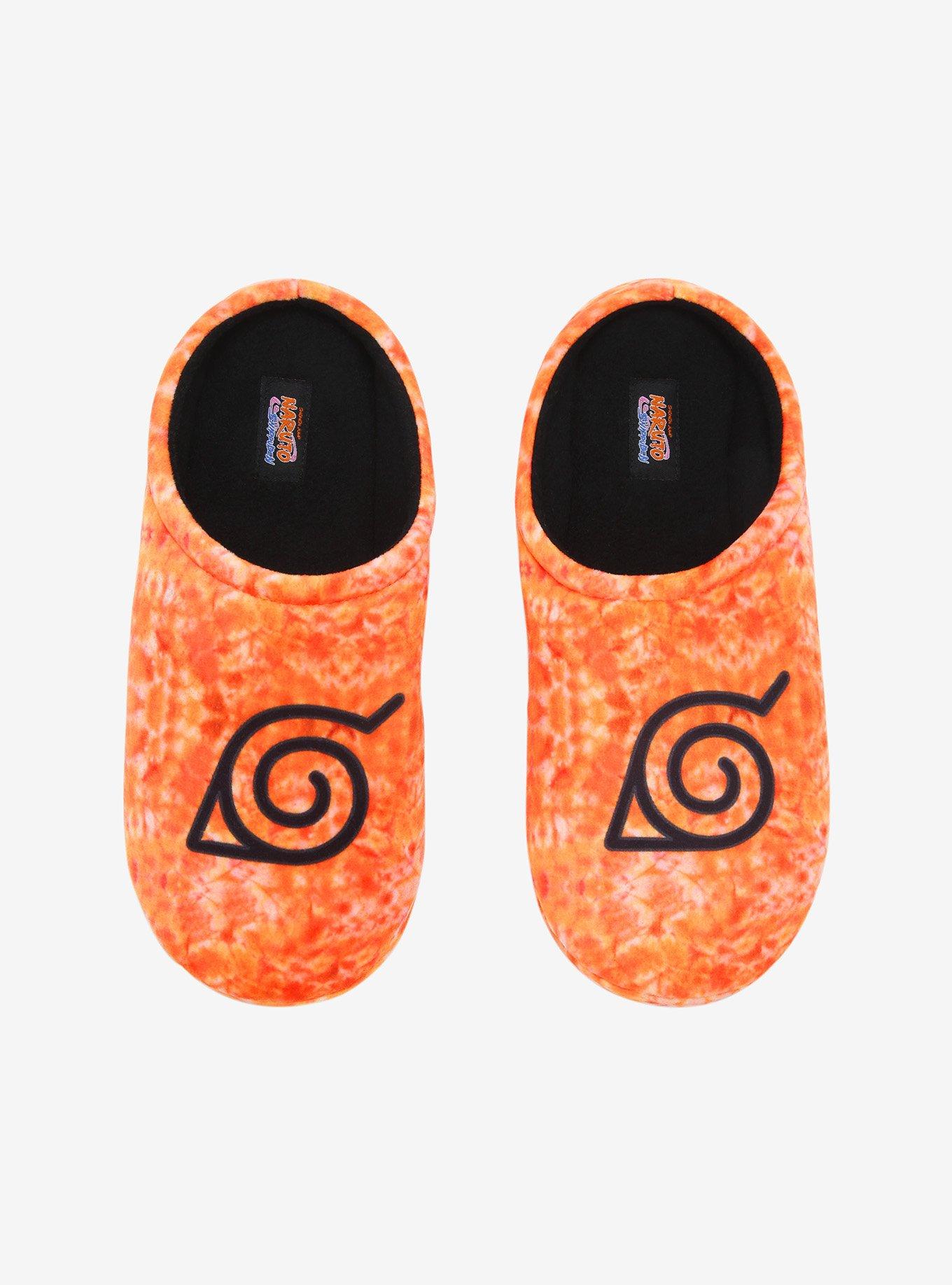 Naruto Shippuden Tie-Dye Hidden Leaf Village Slippers, TIE DYE, alternate