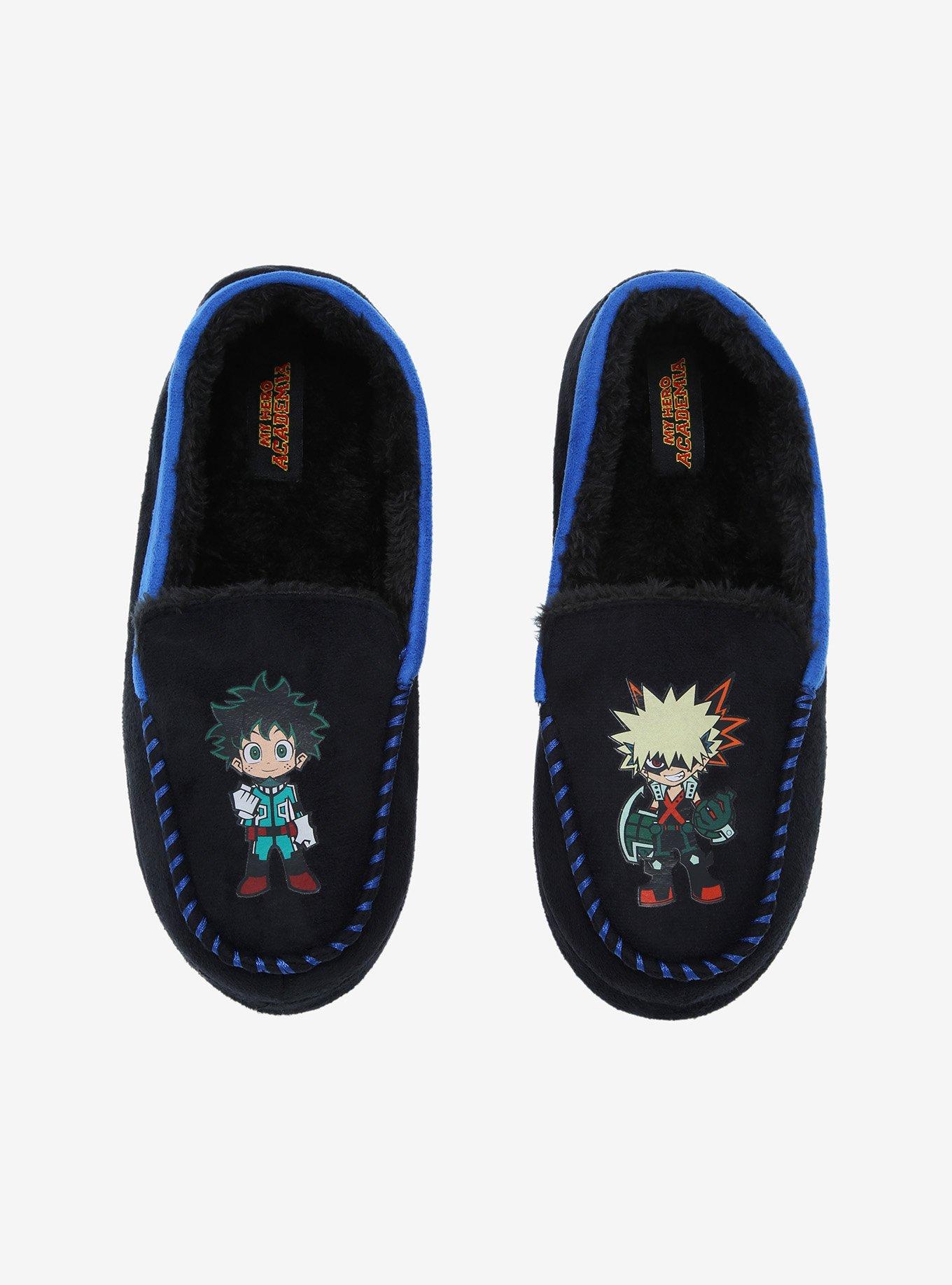 My Hero Academia Chibi Deku & Bakugo Slippers, MULTI, alternate