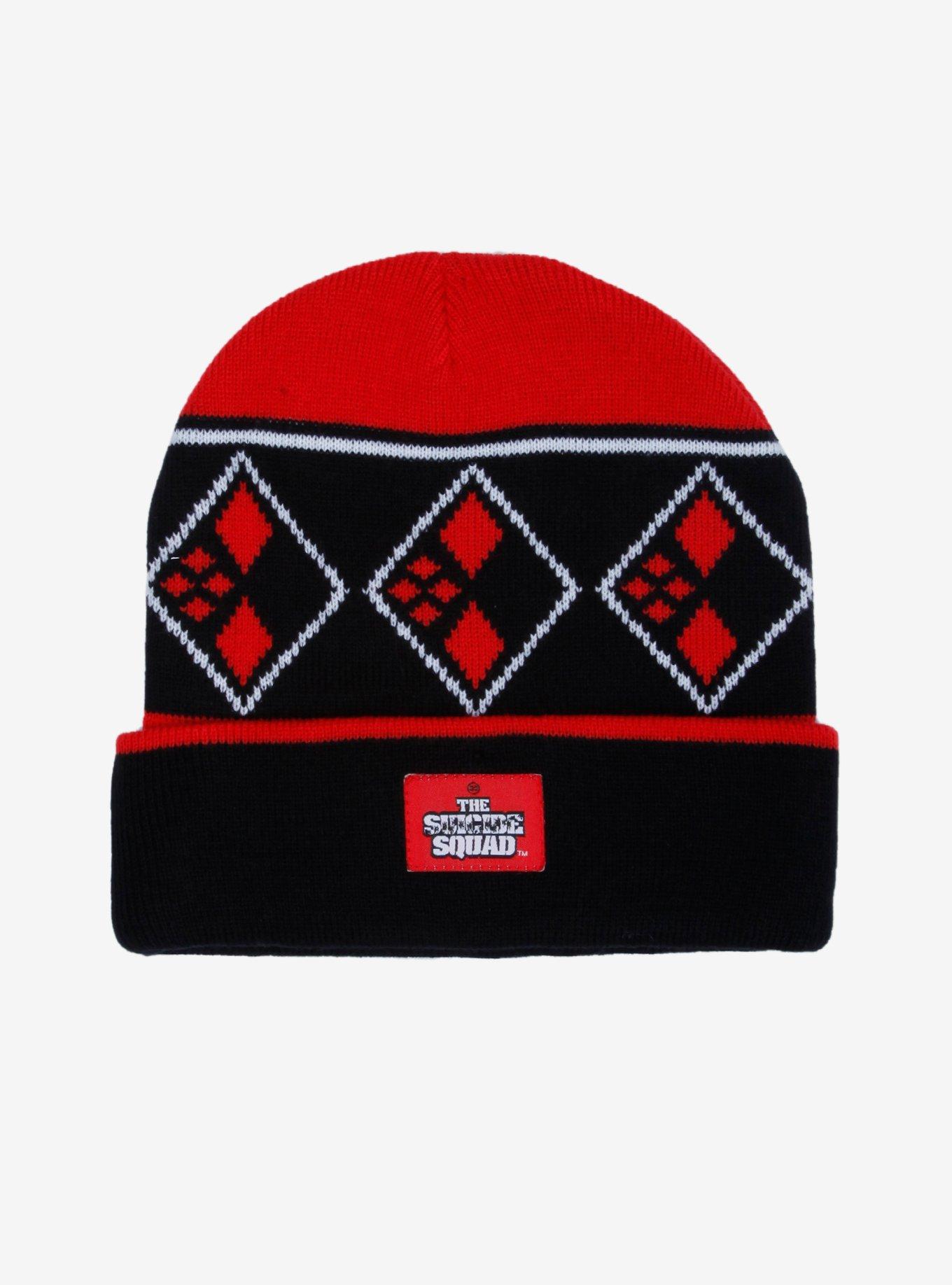 Harley Quinn Diamonds Beanie, , alternate