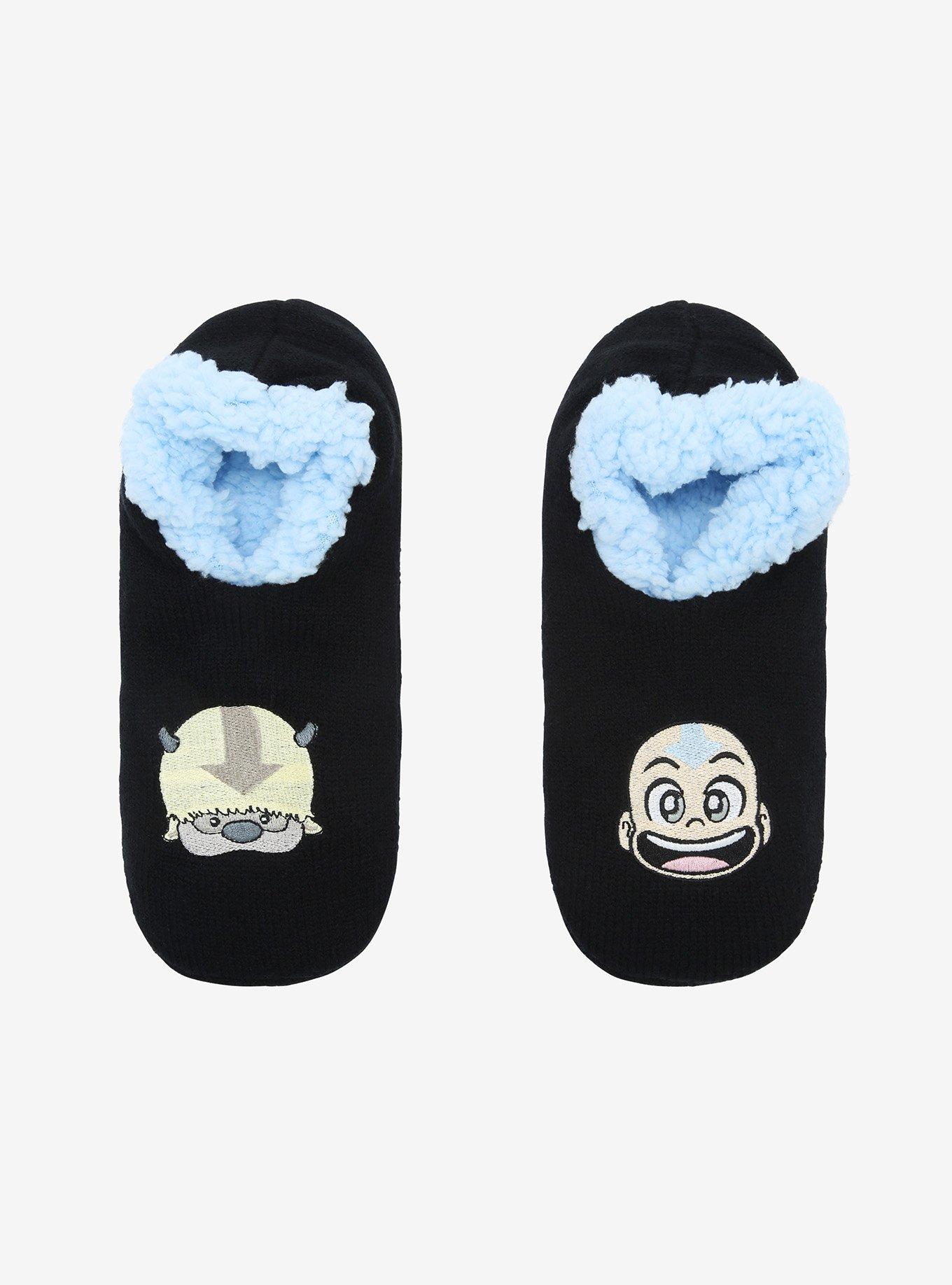 Avatar: The Last Airbender Chibi Aang & Appa Cozy Slippers, , alternate