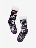 The Nightmare Before Christmas Jack Skellington Fair Isle Cozy Socks, , alternate
