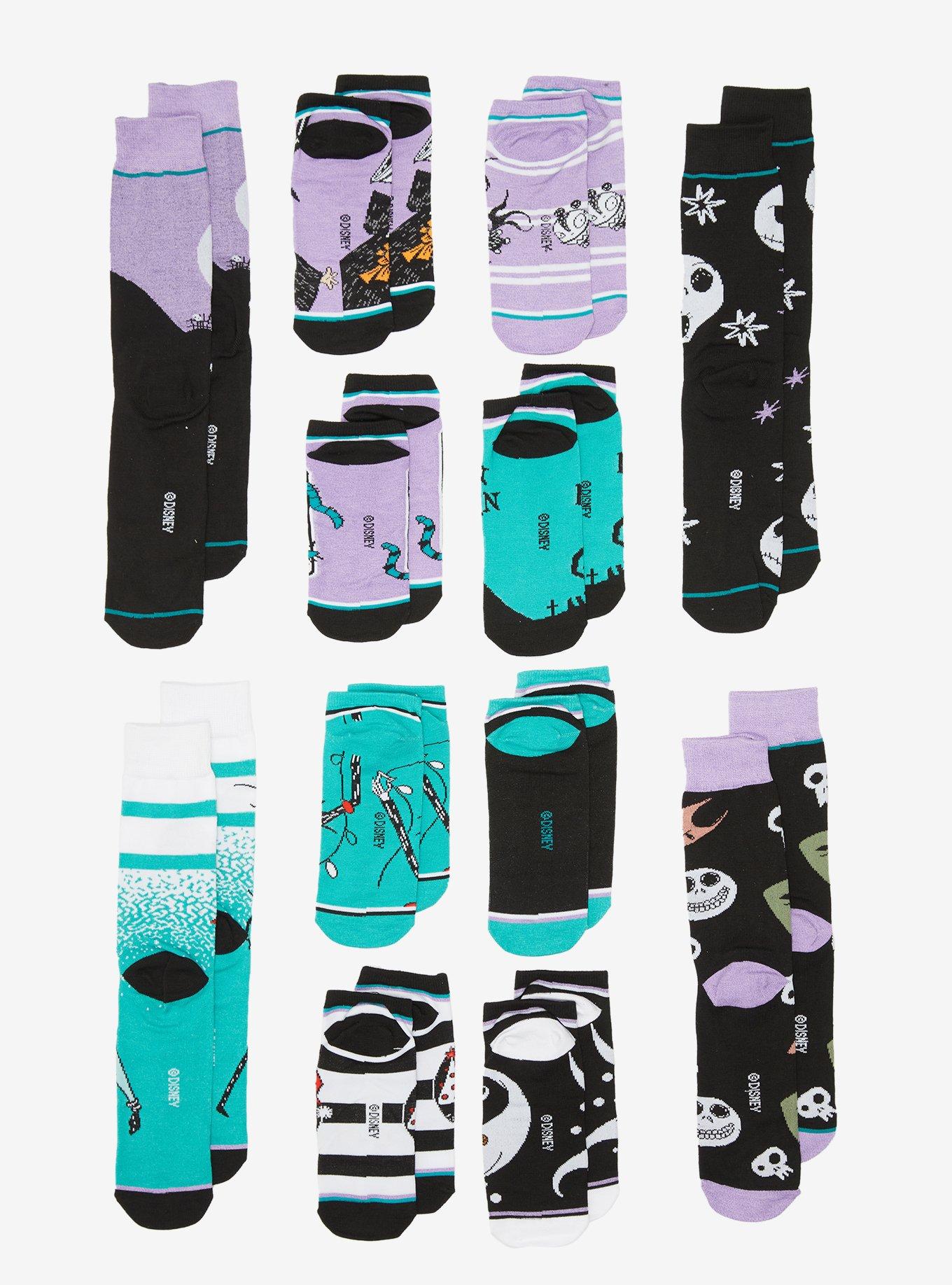 The Nightmare Before Christmas 12 Days Of Christmas Sock Set, , alternate