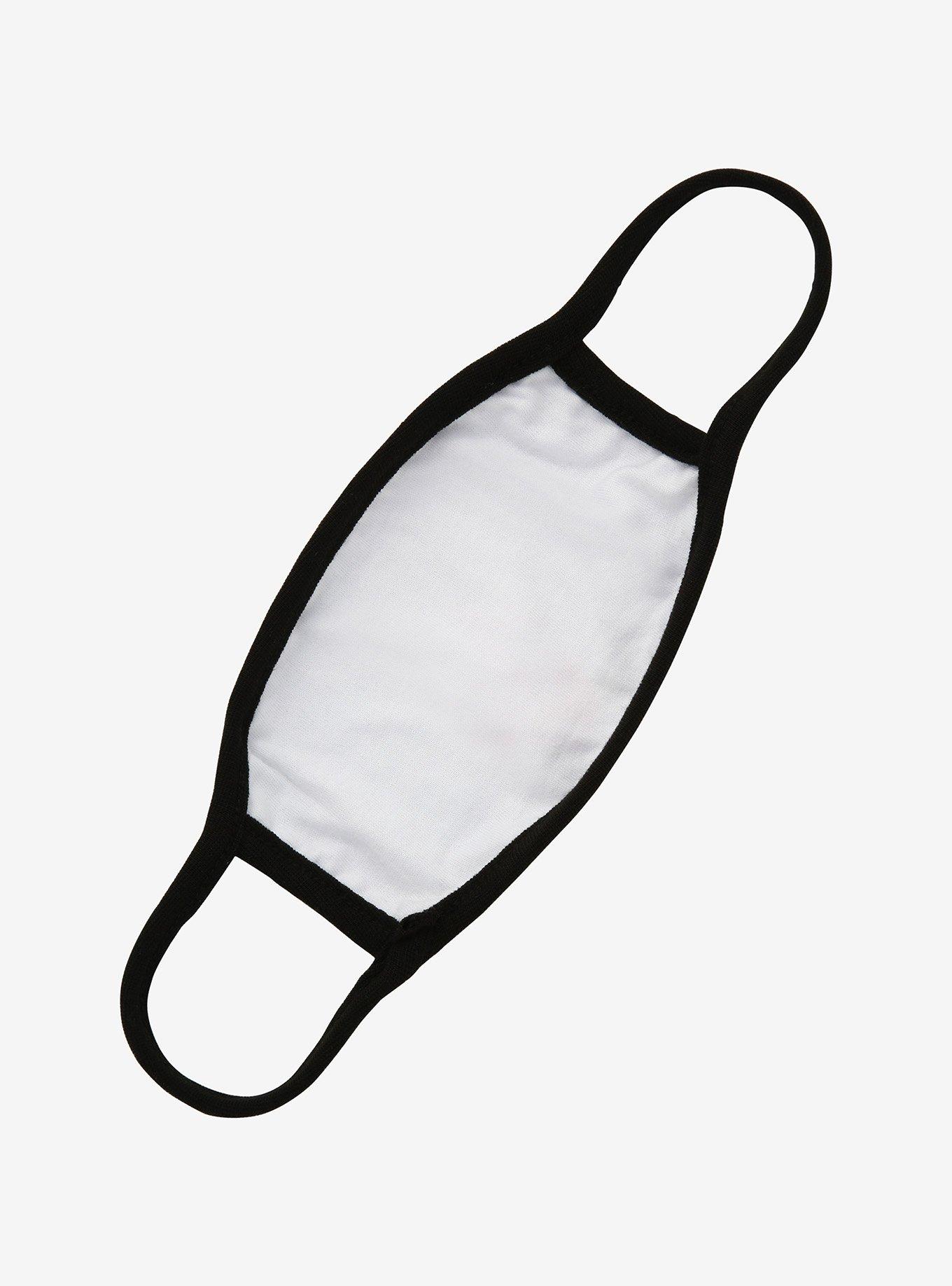 Blushing Cat Mouth Fashion Face Mask, , alternate