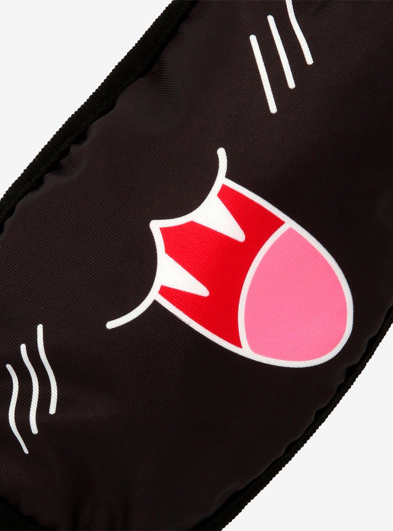 Blushing Cat Mouth Fashion Face Mask, , alternate