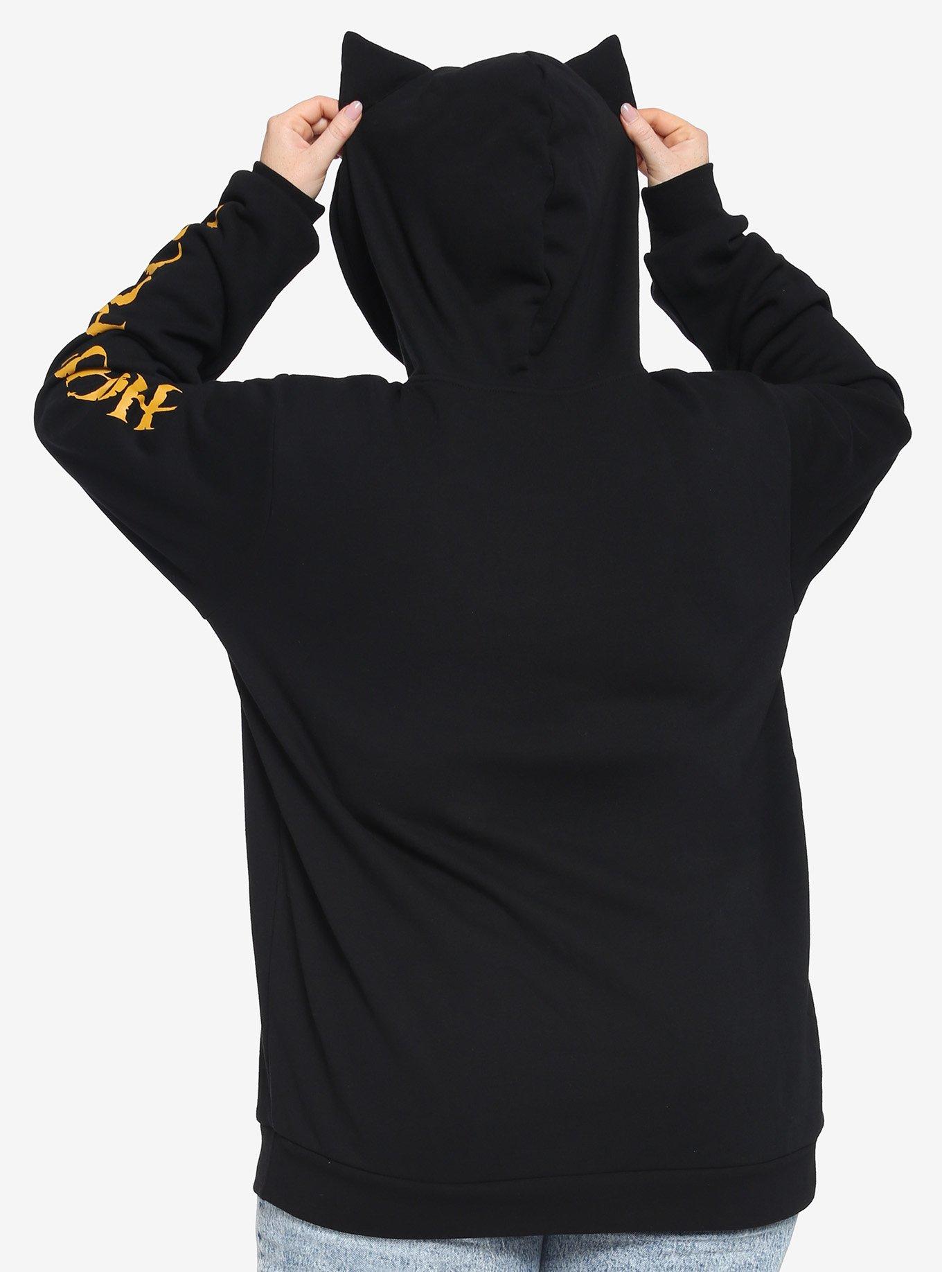 Disney Hocus Pocus Binx Girls Hoodie Plus Size, MULTI, alternate