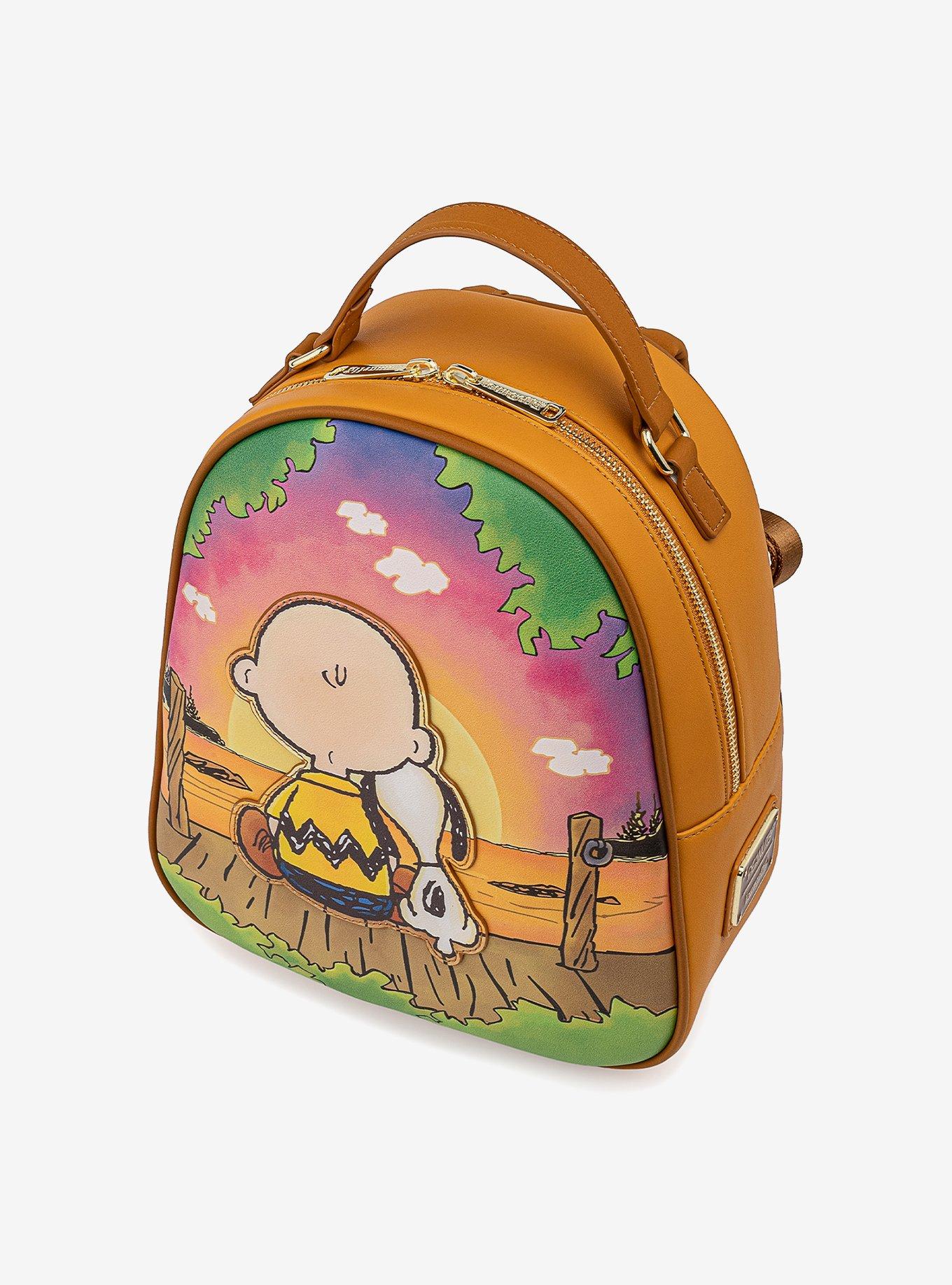 Loungefly Peanuts Charlie Brown & Snoopy Mini Backpack | Her Universe