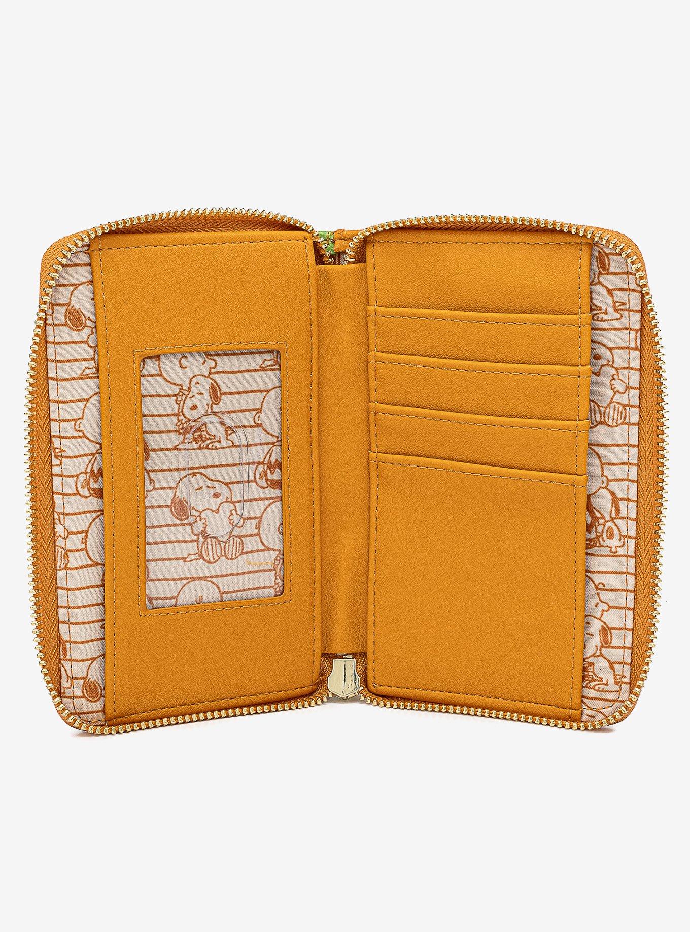 Loungefly Peanuts Sunset Friendship Zip Wallet, , alternate