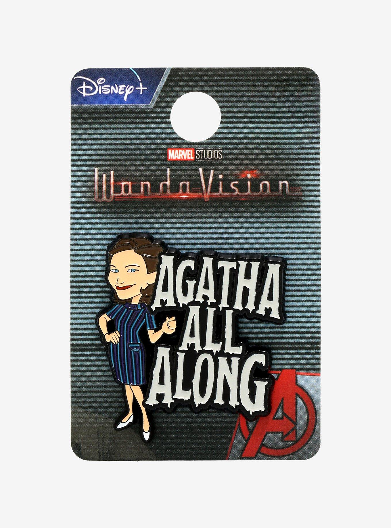 Marvel WandaVision Agatha All Along Enamel Pin, , alternate