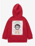 Disney Pixar Coco Miguel Remember Me Toddler Hoodie - BoxLunch Exclusive, RED, alternate