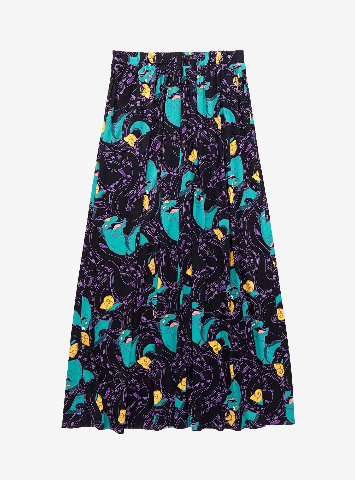 Disney Villains Ursula Maxi Skirt, MULTI, alternate