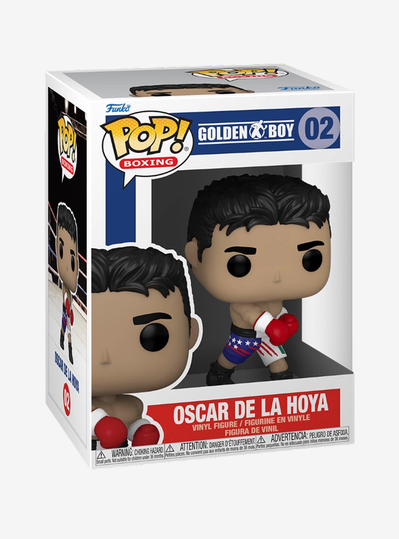 Funko Golden Boy Pop! Boxing Oscar De La Hoya Vinyl Figure, , alternate