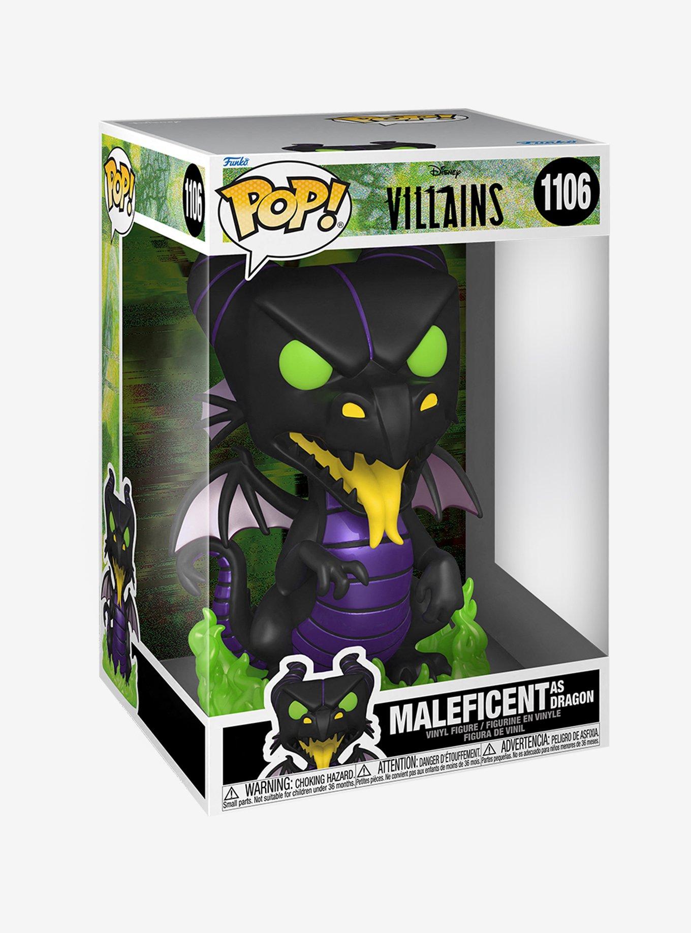 Funko Disney Villains Pop! Maleficent Dragon 10 Inch Vinyl Figure, , alternate