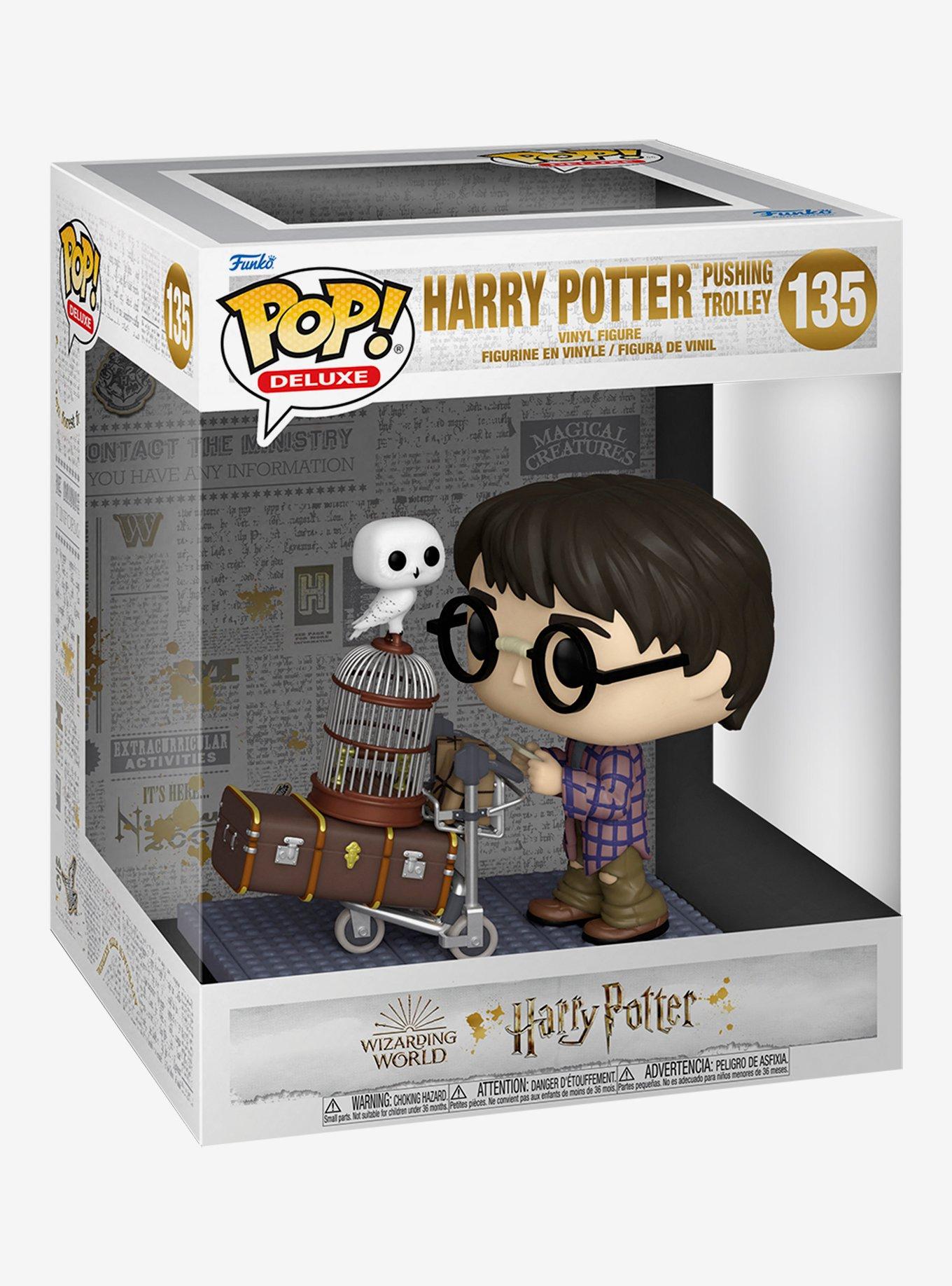 Funko Harry Potter Pop! Deluxe Harry Potter Pushing Trolley Vinyl Figure, , alternate