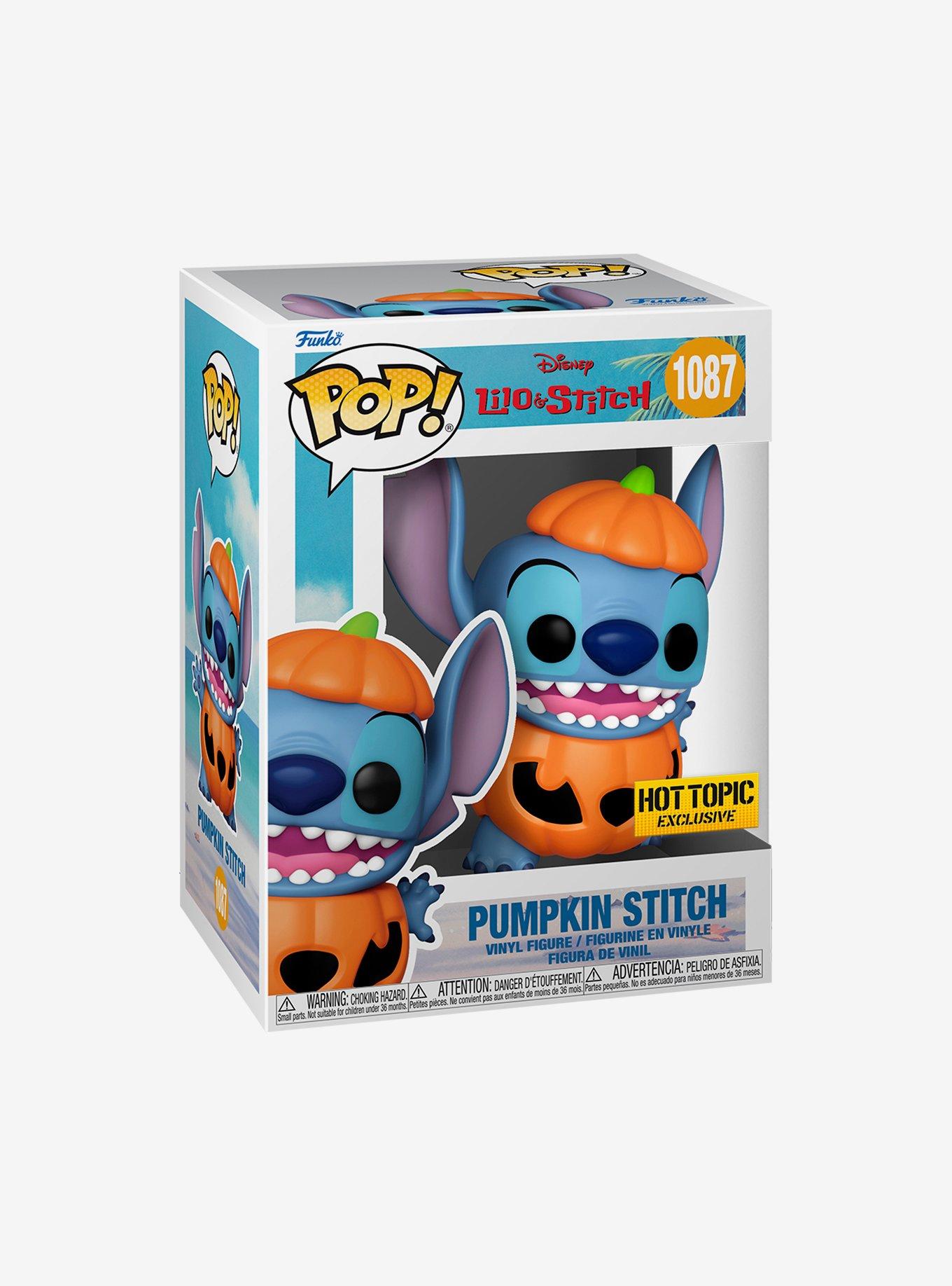 Disney Lilo & Stitch Pop! Pumpkin Stitch Vinyl Figure Hot Topic Exclusive, , alternate