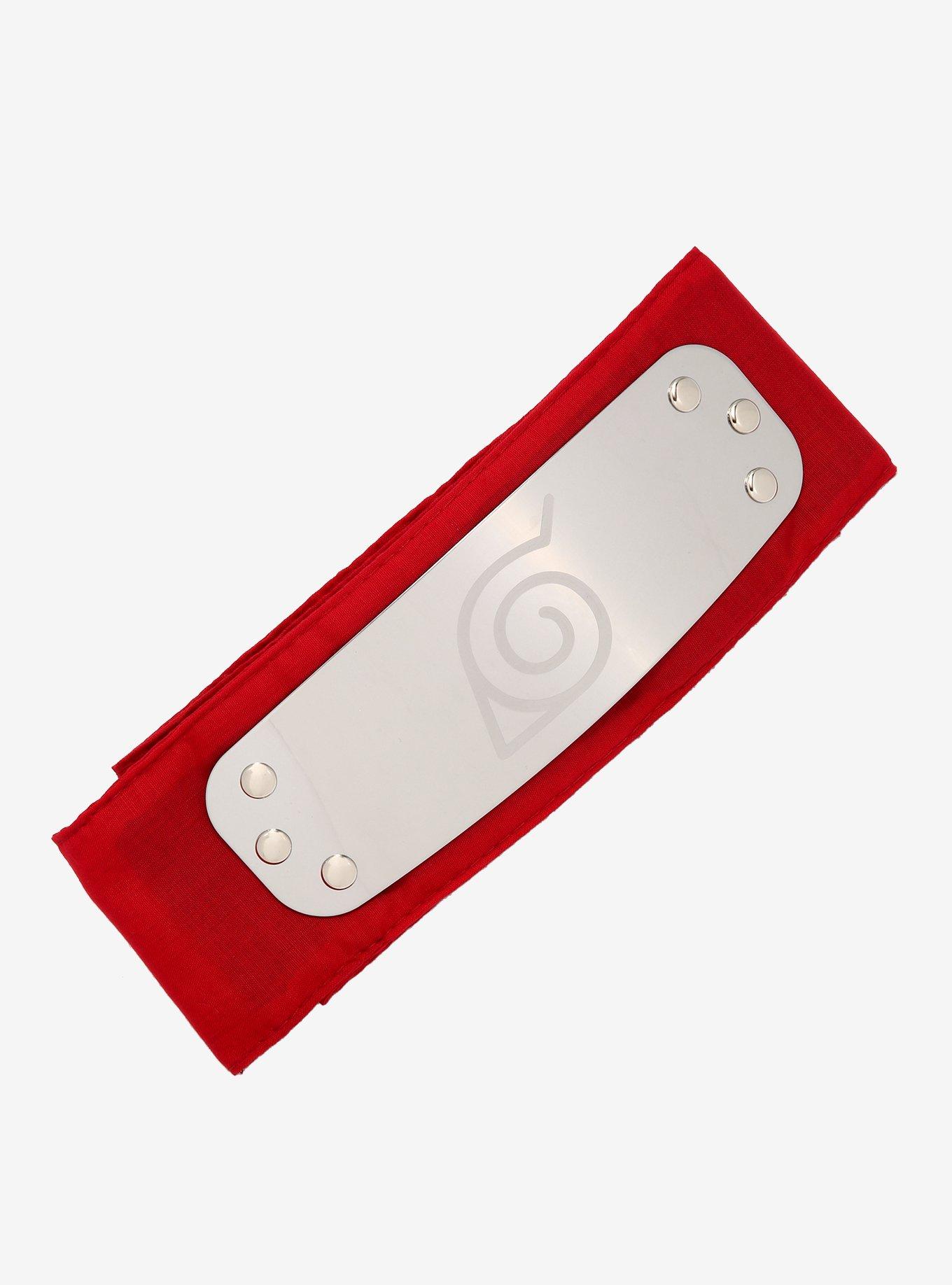 Naruto Shippuden Hidden Leaf Village Red Headband, , alternate