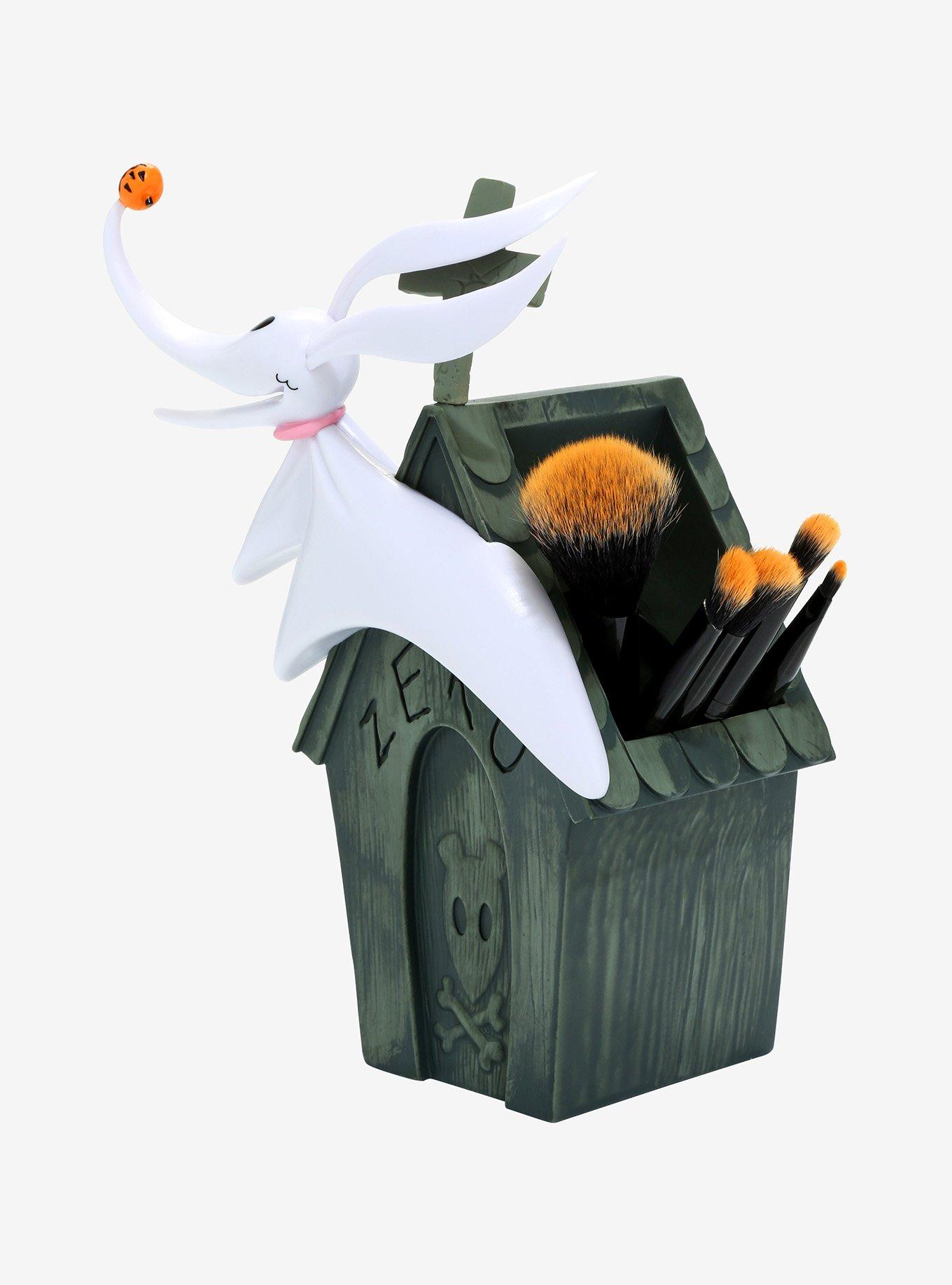 Loungefly Disney The Nightmare Before Christmas Zero's Doghouse Makeup Brush Set & Holder - BoxLunch Exclusive, , alternate