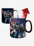Warhammer 40,000 Ultramarine & Black Legion Magic Mug, , alternate
