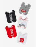 Coca-Cola No-Show Socks 5 Pair, , alternate