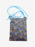 Loungefly Disney Lilo & Stitch Pumpkin Stitch Passport Crossbody Bag, , alternate