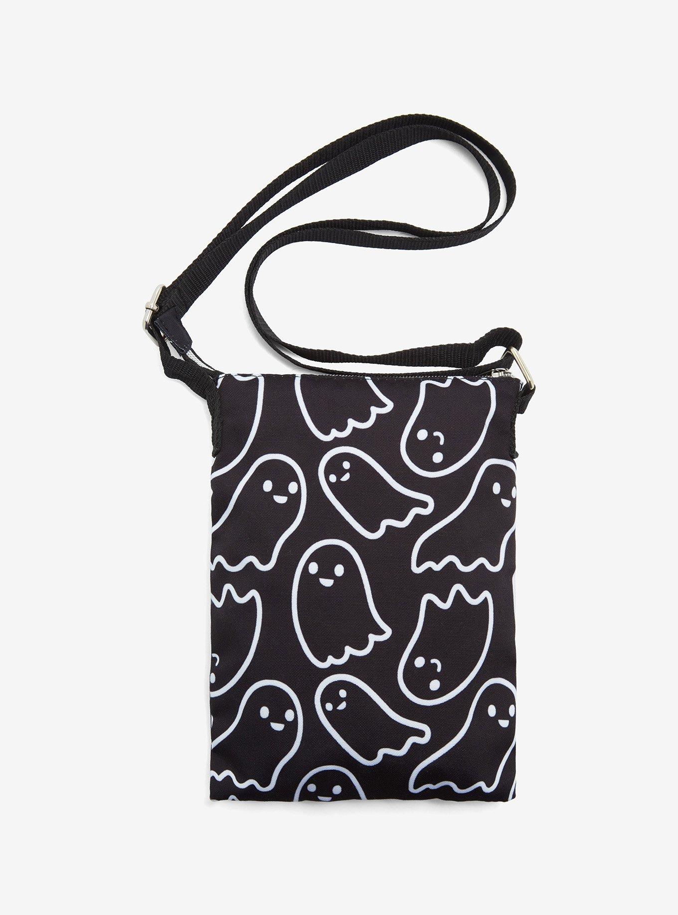 Loungefly Cute Ghost Passport Crossbody Bag, , alternate