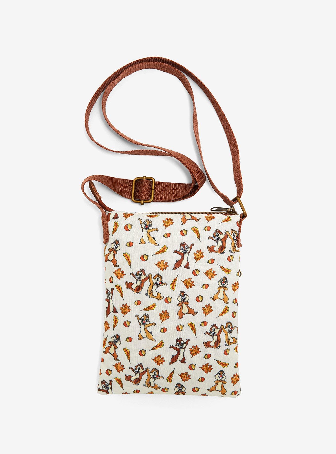Loungefly Disney Chip 'N Dale Passport Crossbody Bag, , alternate