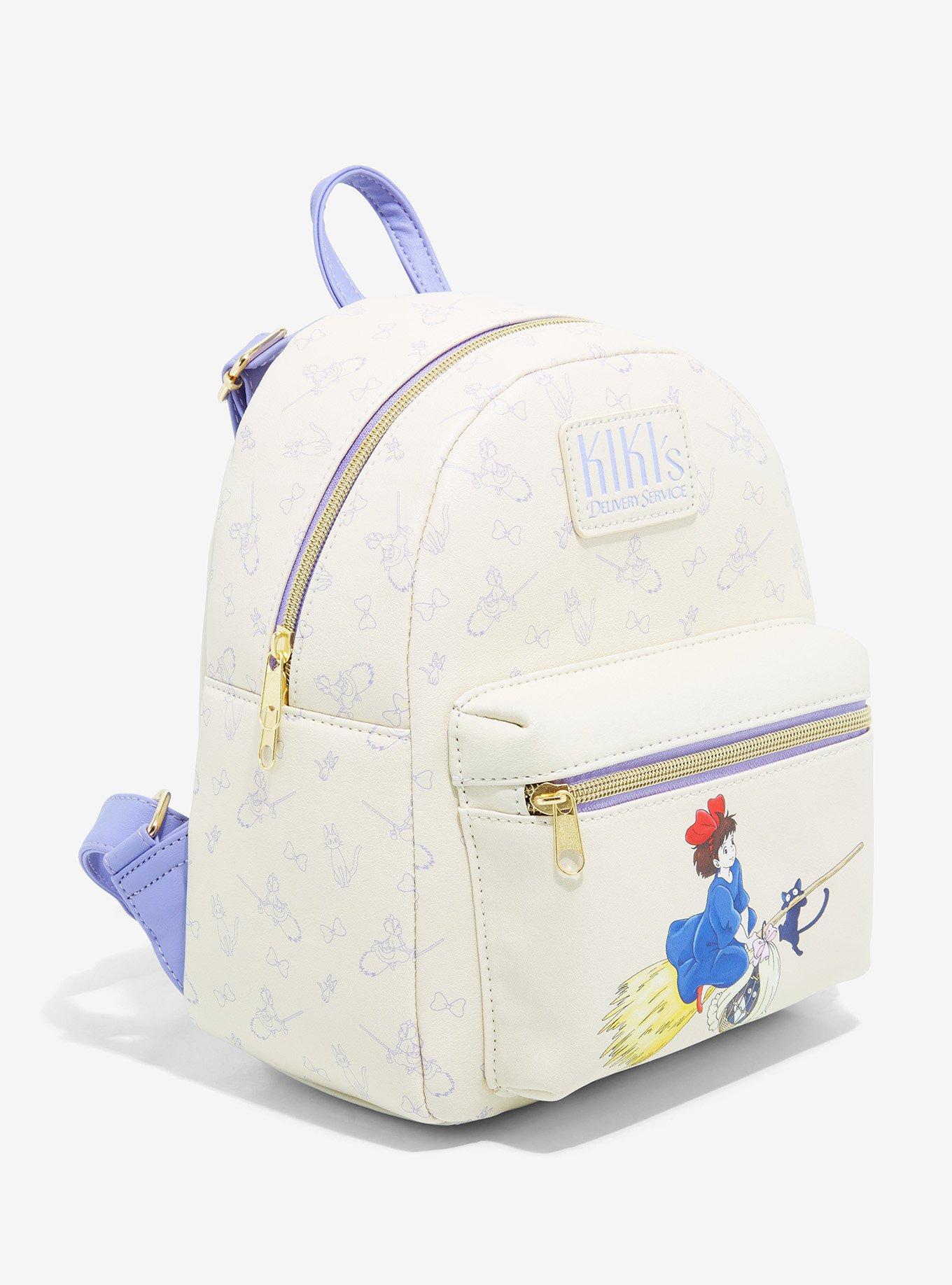 Studio Ghibli Kiki's Delivery Service Jiji & Kiki Flying Mini Backpack, , alternate