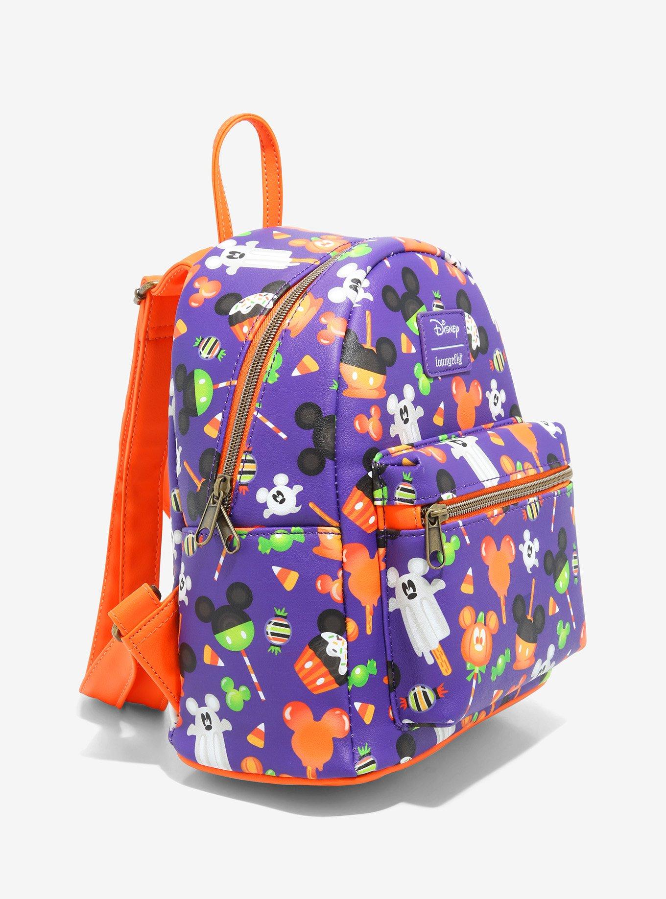 Loungefly Disney Mickey Mouse Halloween Treats Mini Backpack, , alternate