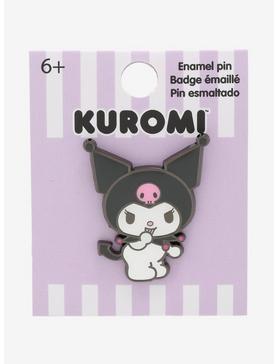 Kuromi Mischievous Enamel Pin, , hi-res