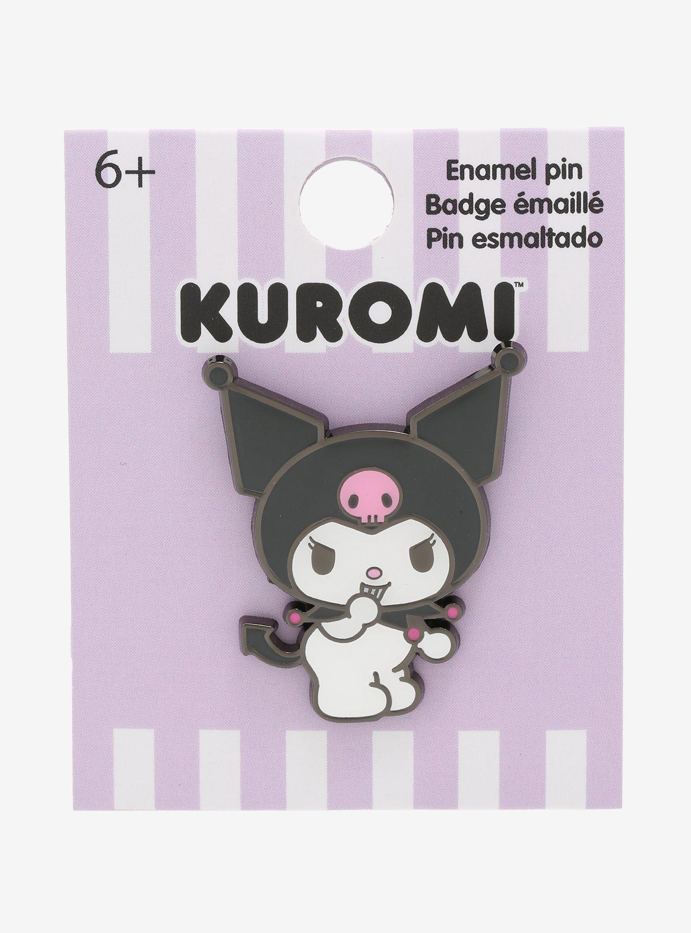 creepy kuromi enamel pin – UMMMHEATHER