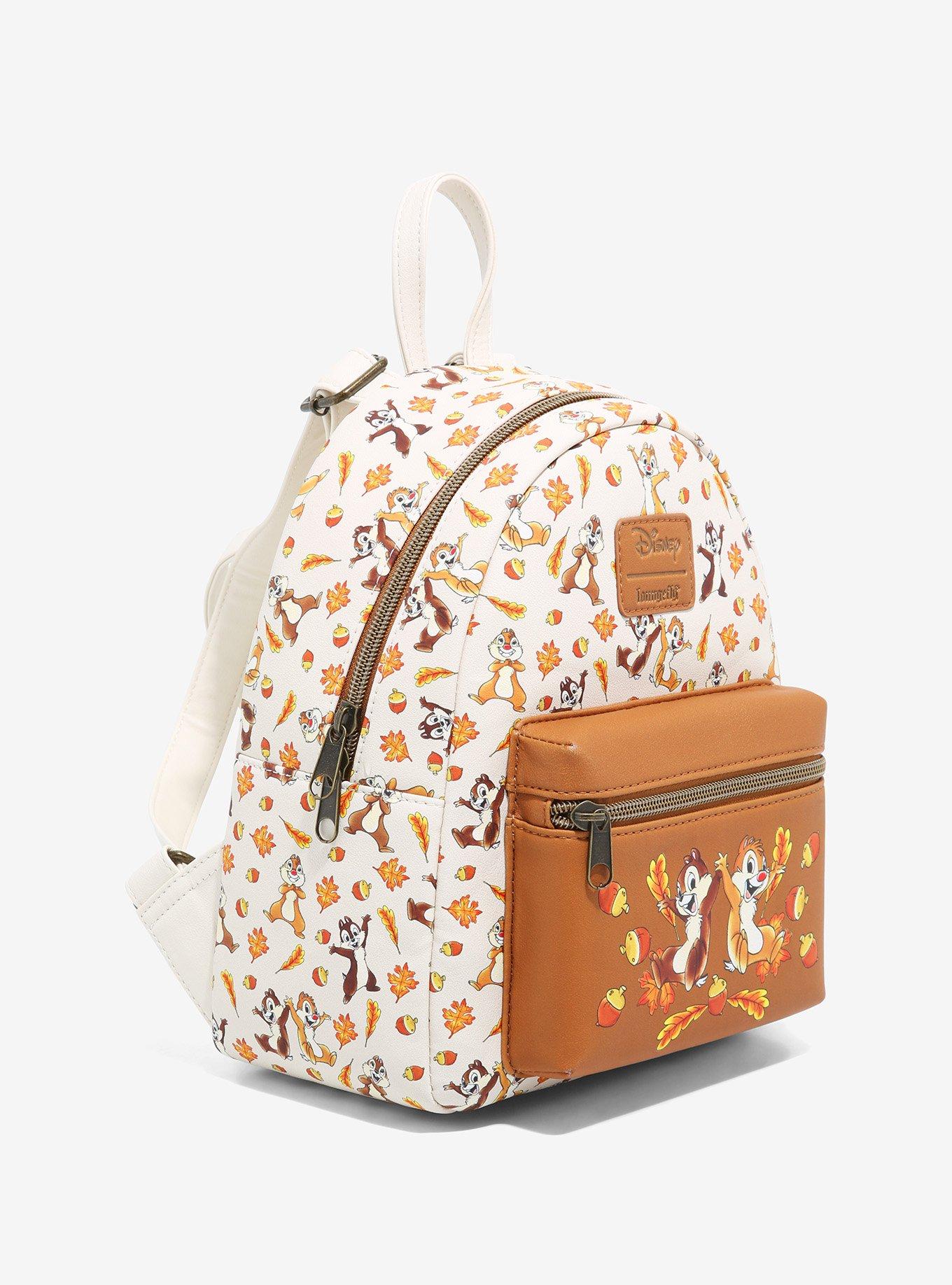 Loungefly Disney Chip 'N Dale Fall Mini Backpack, , alternate