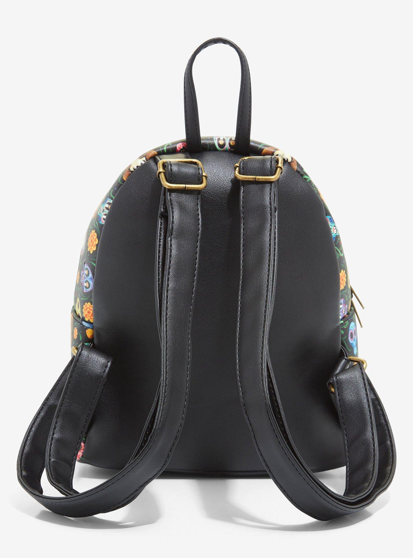 Loungefly Disney Pixar Coco Skulls Mini Backpack