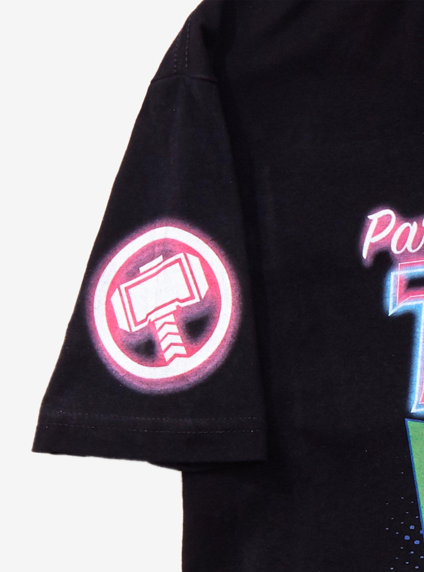 Marvel What If...? Party Thor T-Shirt - BoxLunch Exclusive, BLACK, alternate