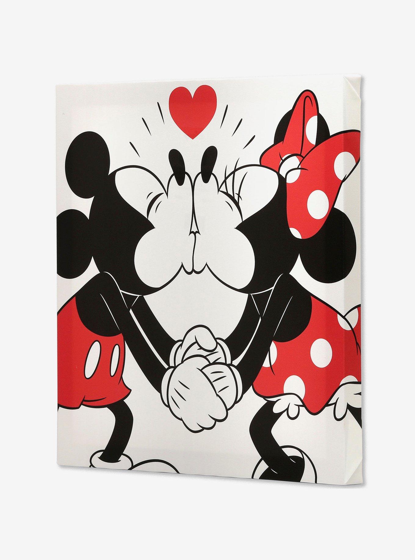 Disney Mickey And Minnie 16" x 16" Canvas Wall Décor, , alternate