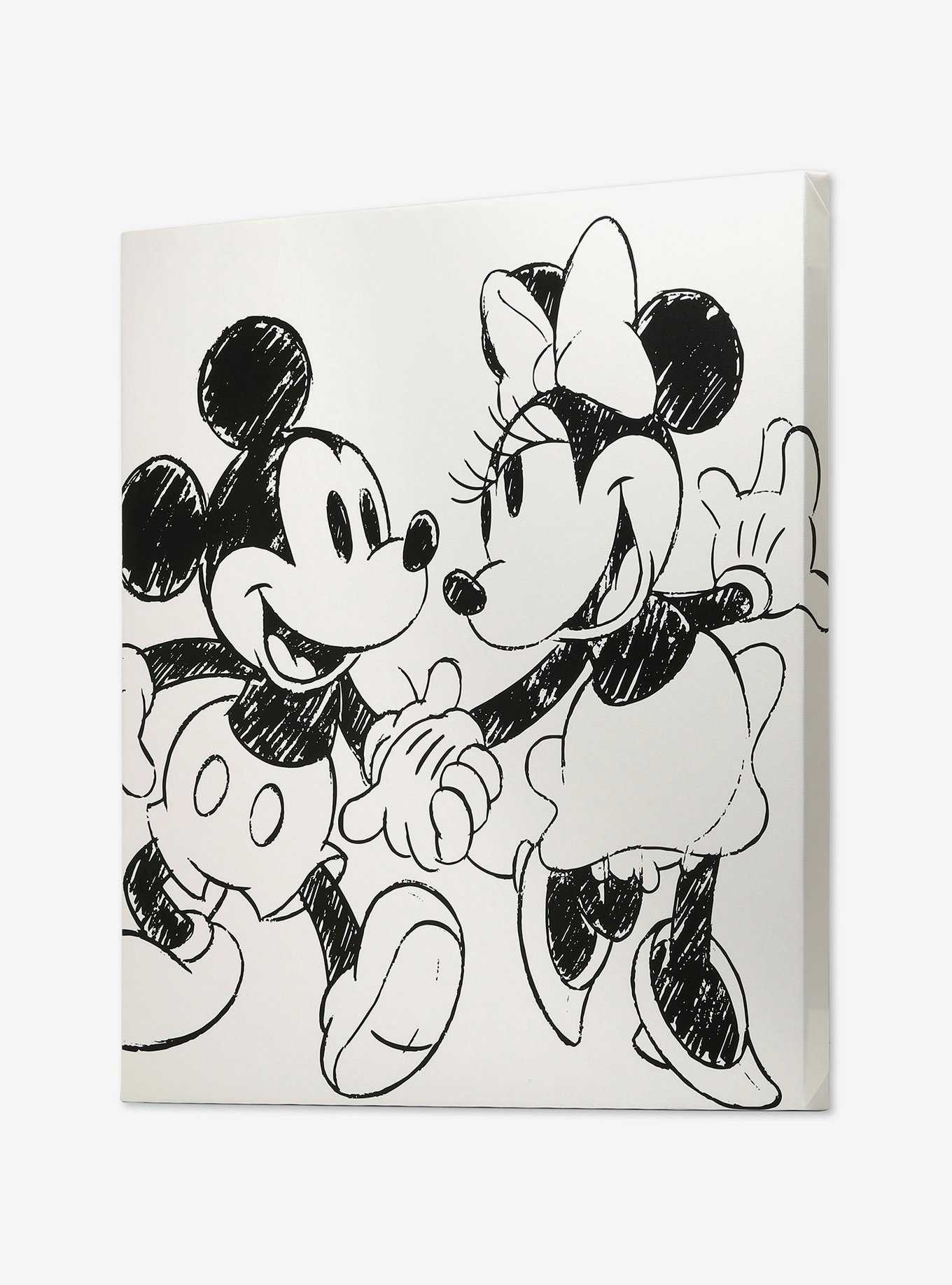 Disney Mickey And Minnie 24" x 24" Canvas Wall Décor, , hi-res