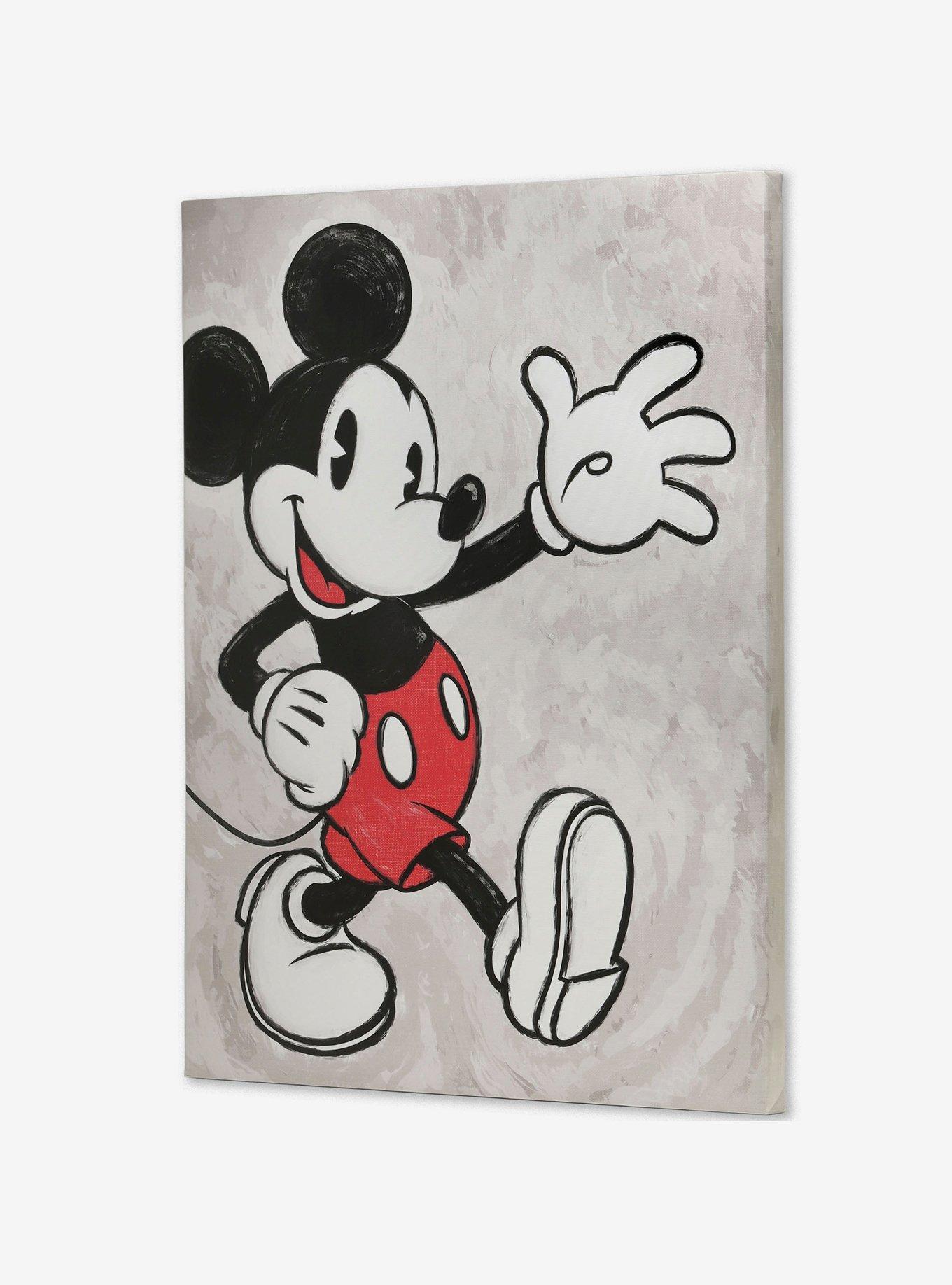 Disney Mickey Mouse Head Canvas Wall Décor