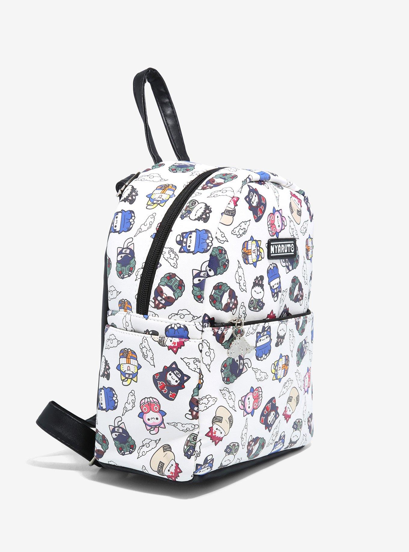 Naruto Shippuden Symbols Patches Backpack | Hot Topic