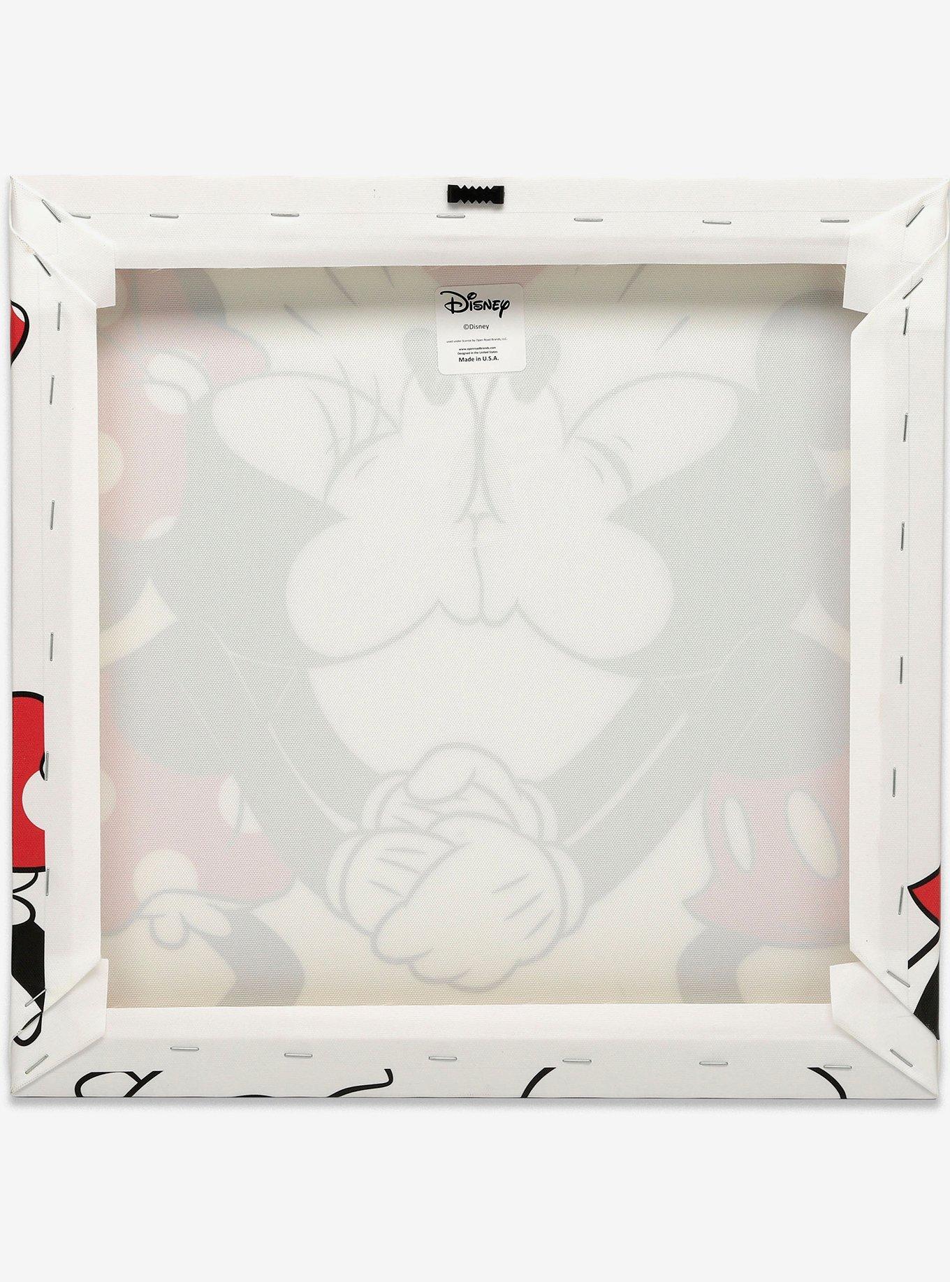 Disney Mickey And Minnie 16" x 16" Canvas Wall Décor, , alternate