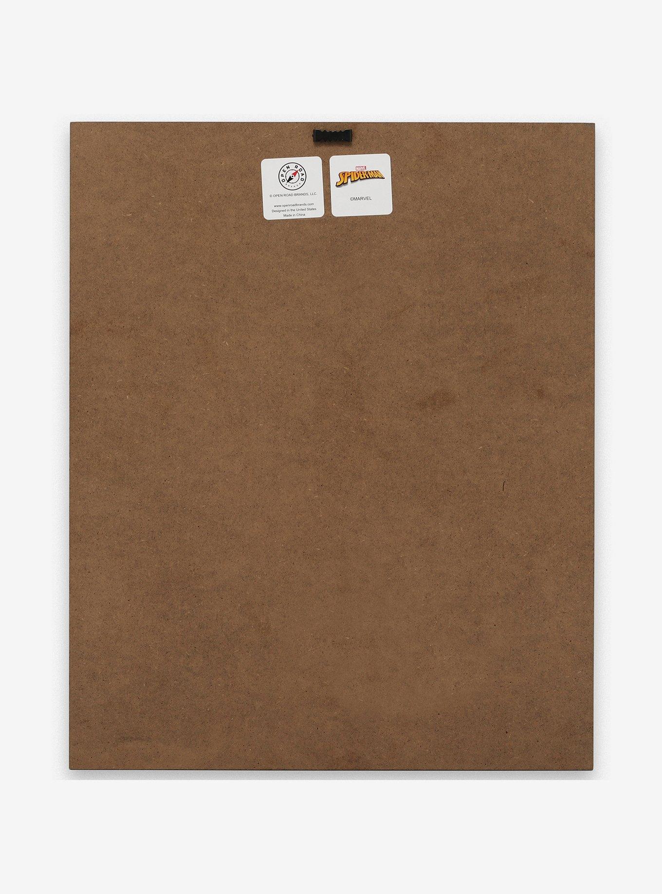 Marvel Spider-Man Jumping Wood Wall D&eacute;cor, , alternate