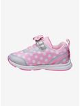 Disney Minnie Mouse Girls Bow Sneakers, PINK, alternate