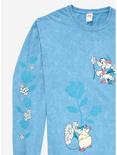 Disney Cinderella Jaq & Gus with Flowers Long Sleeve T-Shirt - BoxLunch Exclusive, LIGHT BLUE, alternate