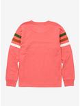 Disney The Fox and the Hound Striped Women's Long Sleeve T-Shirt - BoxLunch Exclusive, CORAL, alternate