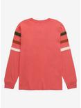 Our Universe Disney The Fox and the Hound Striped Plus Size Long Sleeve T-Shirt - BoxLunch Exclusive, CORAL, alternate