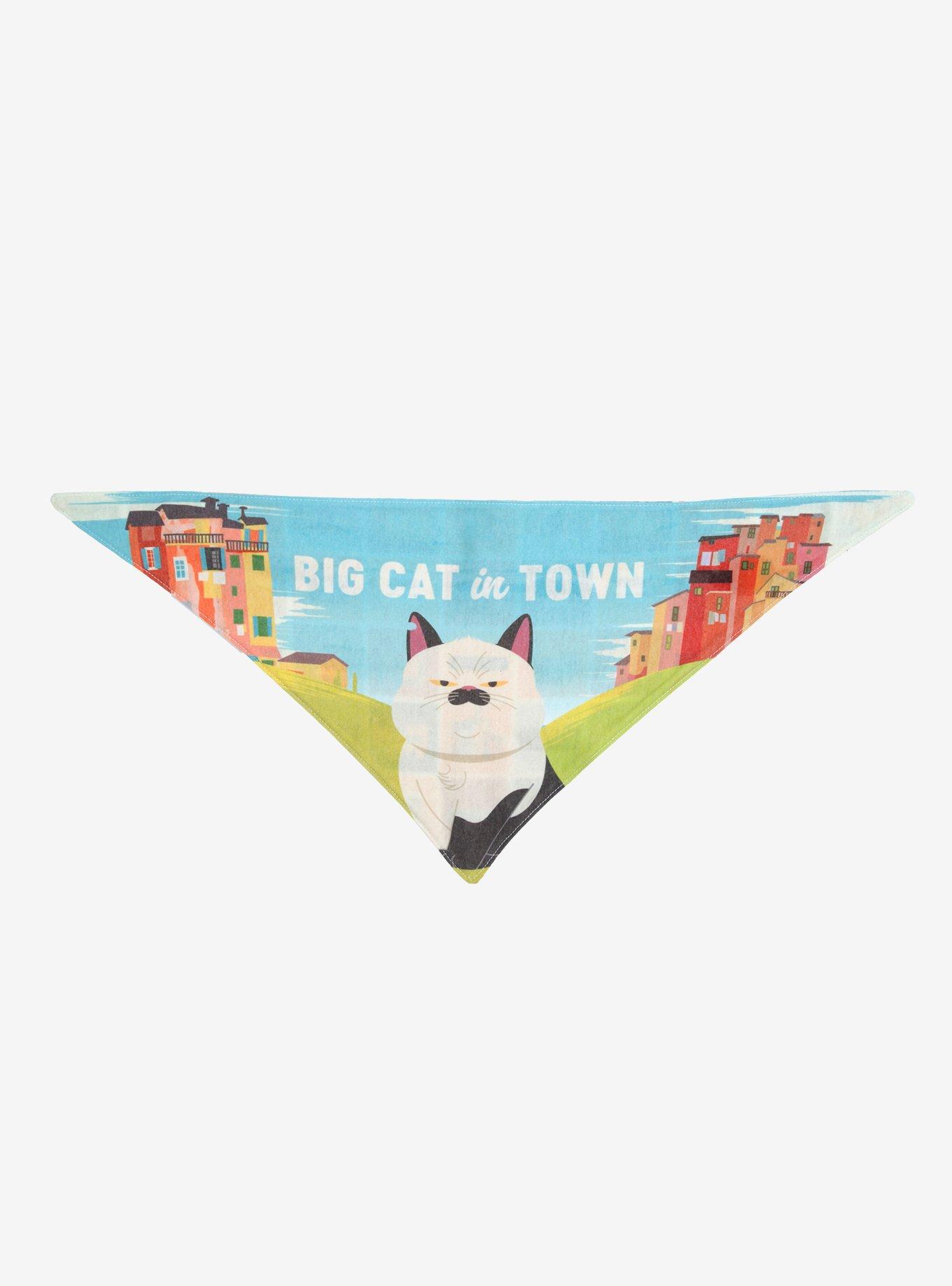 Disney Pixar Luca Big Cat in Town Reversible Pet Bandana - BoxLunch Exclusive, MULTI, alternate