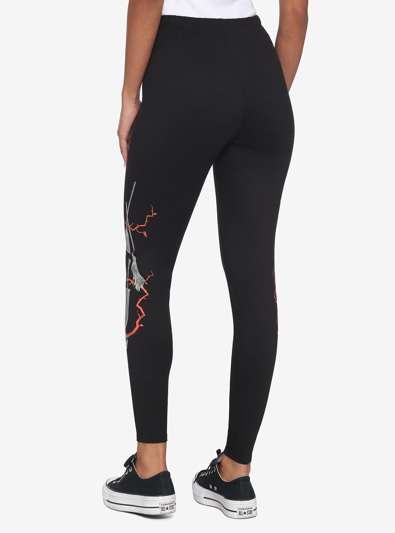 Disney Hocus Pocus Lightning Leggings, MULTI, alternate